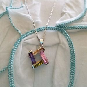 💐LIKE NEW BEAUTIFUL SILVER NECKLACE